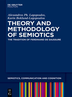 cover image of Theory and Methodology of Semiotics